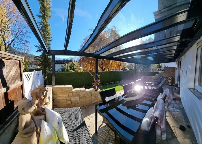 Апартаменти Kaminwohnung Mit 24qm Suedterrasse Naehe Zugspitze / Eibsee *